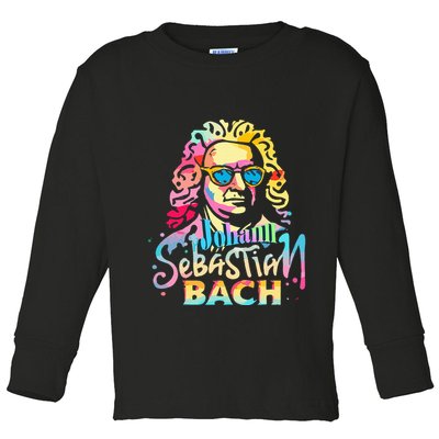 Johann Sebastian Bach Composer Classical Music Toddler Long Sleeve Shirt