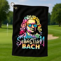 Johann Sebastian Bach Composer Classical Music Golf Towel