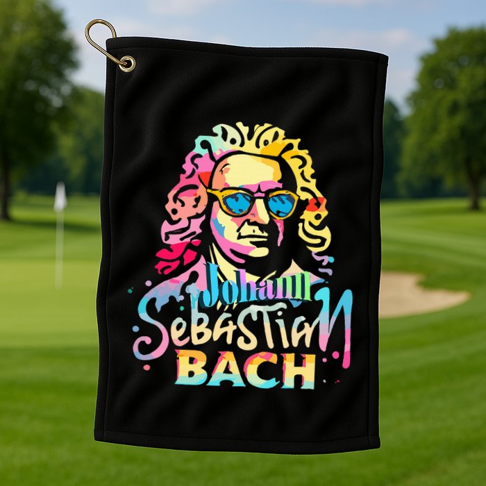 Johann Sebastian Bach Composer Classical Music Golf Towel