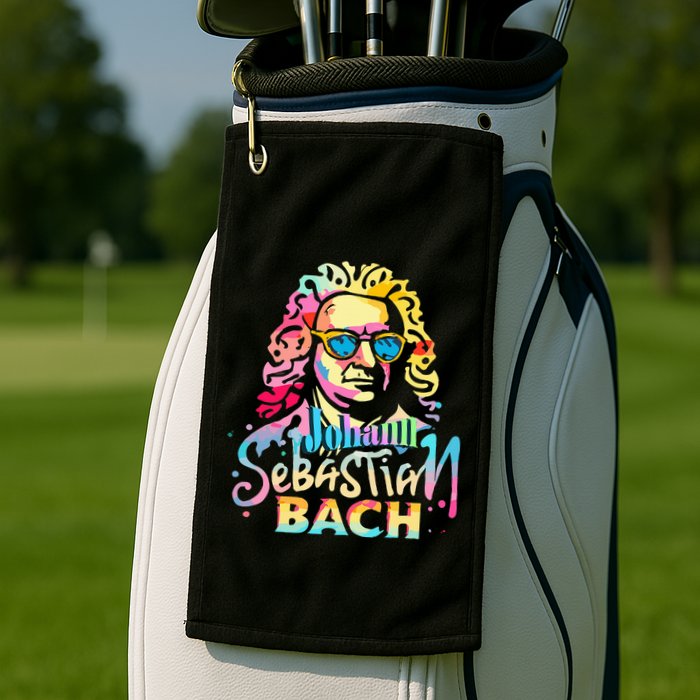 Johann Sebastian Bach Composer Classical Music Golf Towel