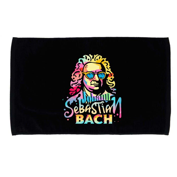 Johann Sebastian Bach Composer Classical Music Microfiber Hand Towel