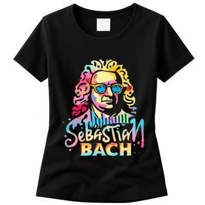 Johann Sebastian Bach Composer Classical Music Womens T-Shirt