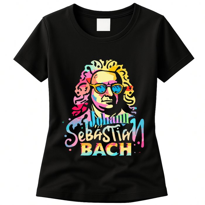 Johann Sebastian Bach Composer Classical Music Womens T-Shirt