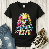 Johann Sebastian Bach Composer Classical Music Womens T-Shirt