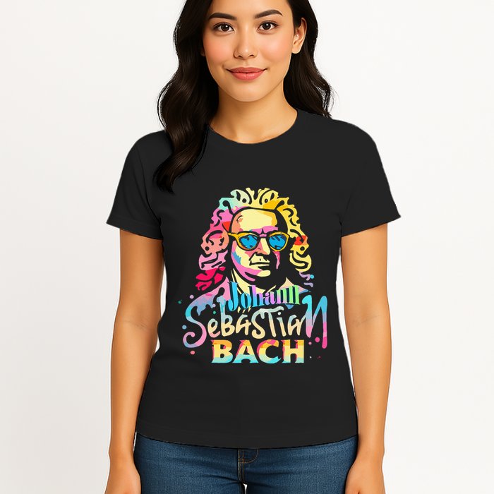 Johann Sebastian Bach Composer Classical Music Womens T-Shirt