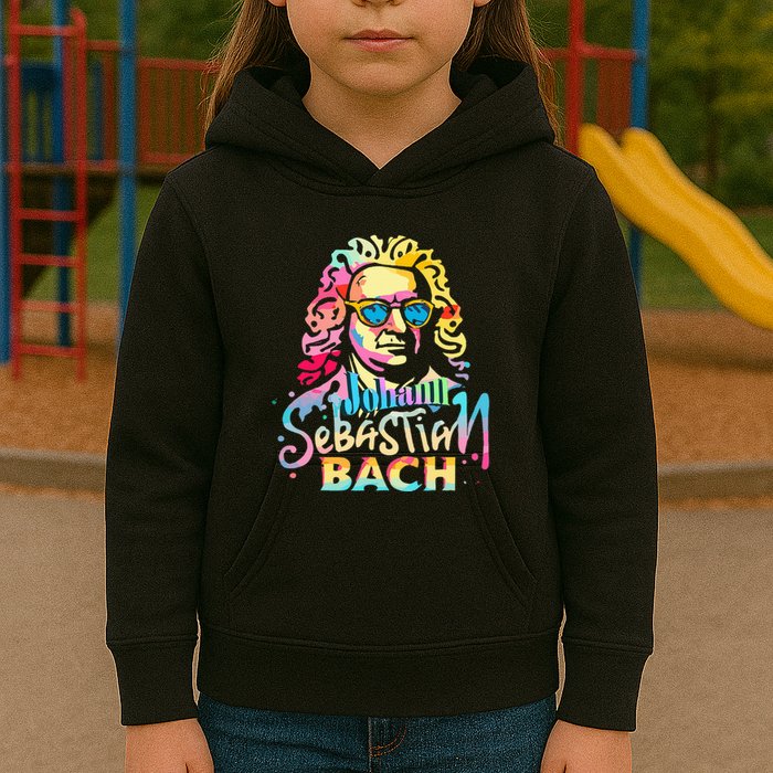 Johann Sebastian Bach Composer Classical Music Kids Hoodie