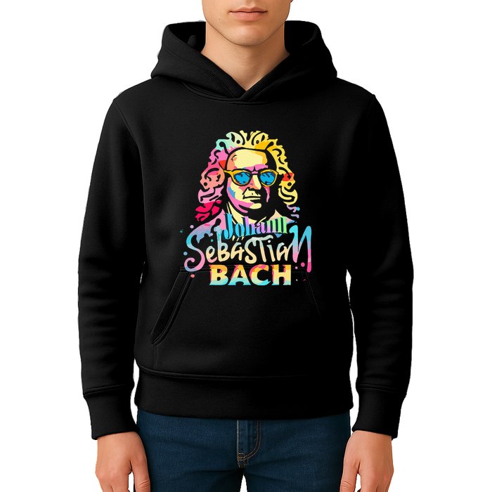 Johann Sebastian Bach Composer Classical Music Kids Hoodie