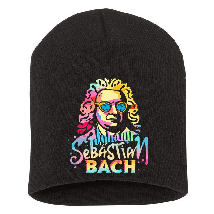 Johann Sebastian Bach Composer Classical Music Short Acrylic Beanie