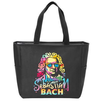 Johann Sebastian Bach Composer Classical Music Zip Tote Bag
