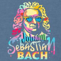 Johann Sebastian Bach Composer Classical Music Garment-Dyed Sweatshirt