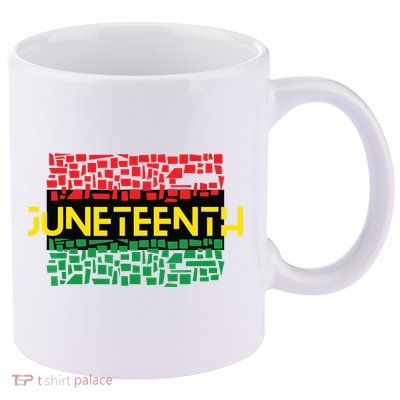 Juneteenth Shirt Black History 11oz C Handle Ceramic Mug