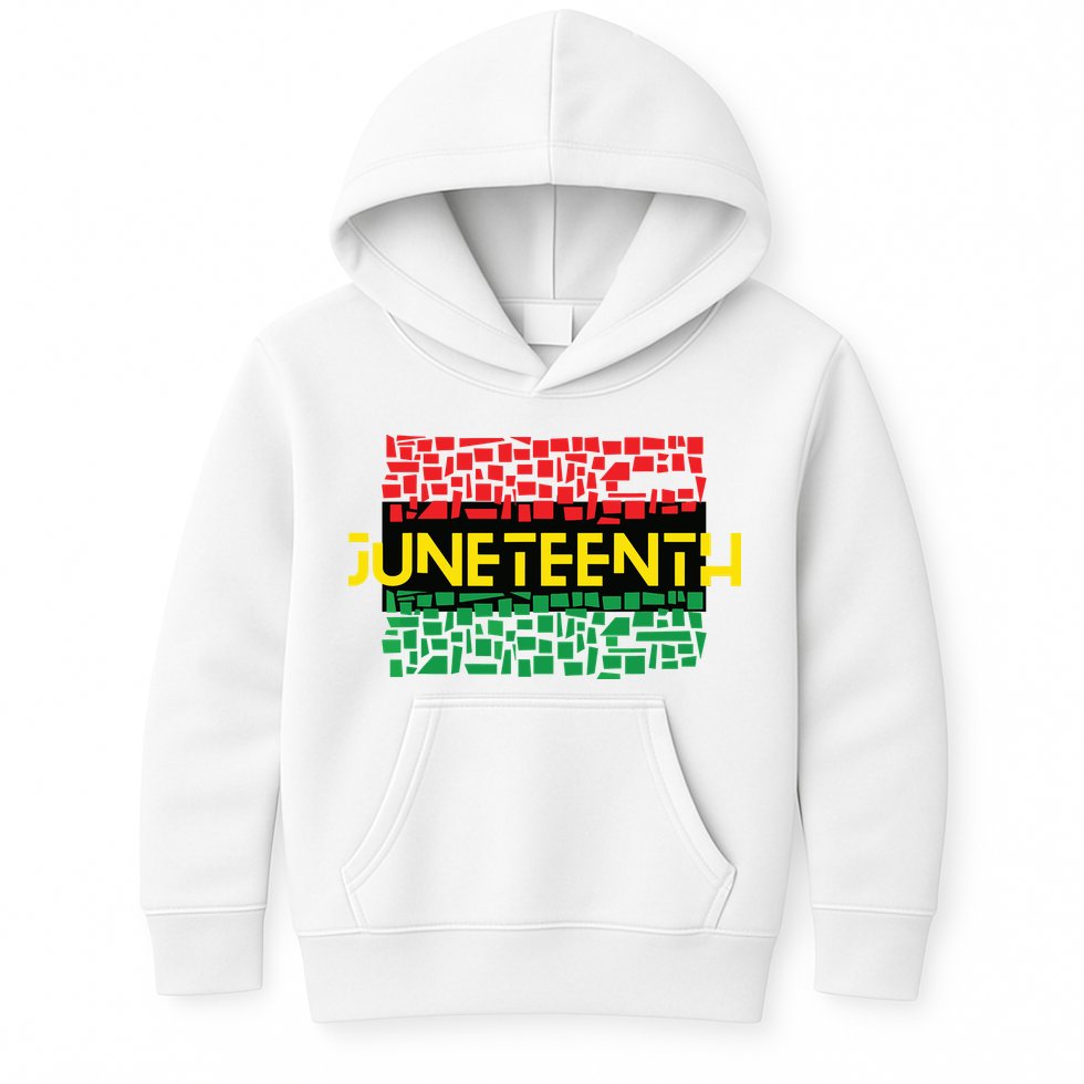 Juneteenth Shirt Black History Kids Hoodie