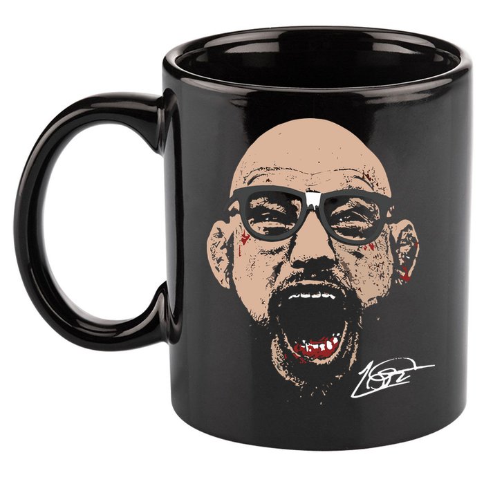 Jean Silva Big Face 11oz C Handle Ceramic Mug