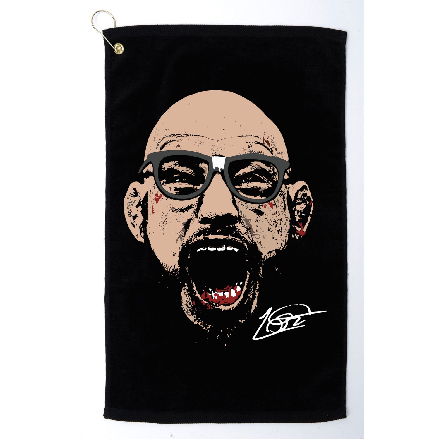 Jean Silva Big Face Golf Towel