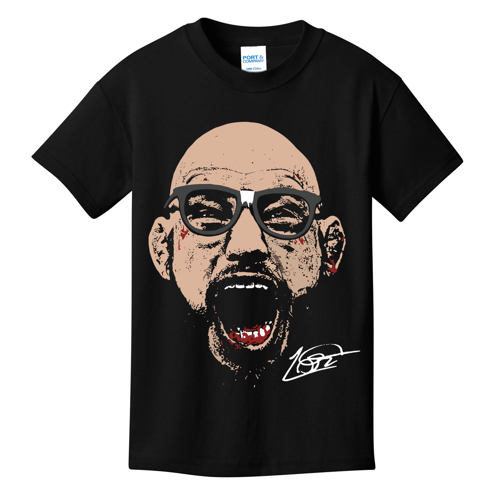 Jean Silva Big Face Kids T-Shirt