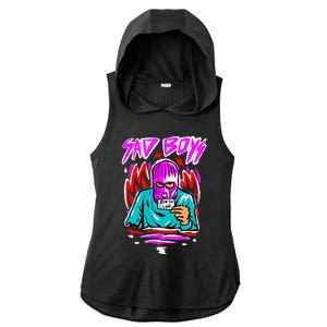 Junior Sad B.O.Y.Z Corridos Tumbados H Belicos Mexico Music Ladies PosiCharge Tri-Blend Wicking Draft Hoodie Tank