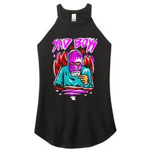 Junior Sad B.O.Y.Z Corridos Tumbados H Belicos Mexico Music Women's Perfect Tri Rocker Tank