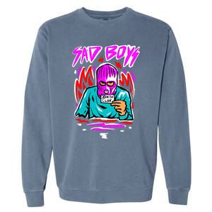 Junior Sad B.O.Y.Z Corridos Tumbados H Belicos Mexico Music Garment-Dyed Sweatshirt