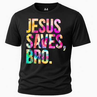Jesus Saves Bro Tie Dye Christian Faith Jesus Lovers Performance Shirt