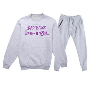 Junior S.A.D B.O.Y.Z Corridos Tumbados H Belicos Mexico Musics Premium Crewneck Sweatsuit Set