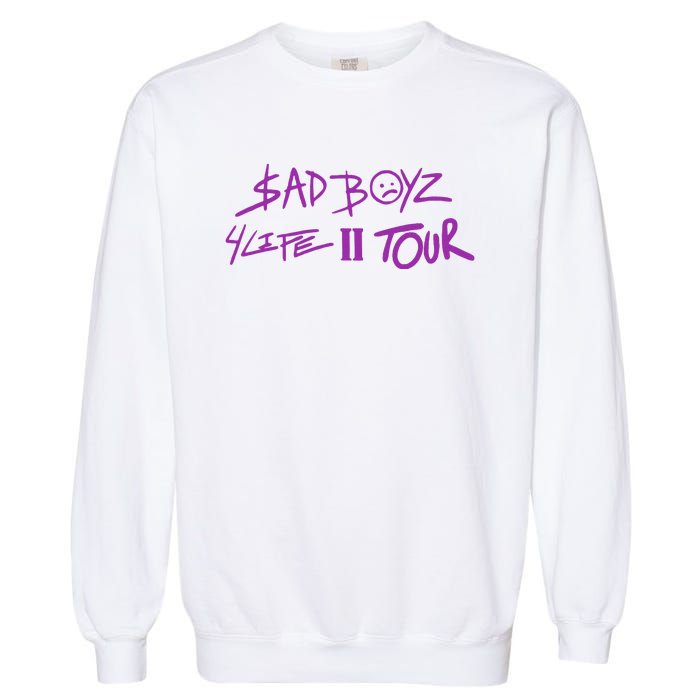 Junior S.A.D B.O.Y.Z Corridos Tumbados H Belicos Mexico Musics Garment-Dyed Sweatshirt