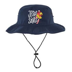 Jesus Saves Baseball Legacy Cool Fit Booney Bucket Hat