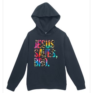 Jesus Saves Bro Tie Dye Christian Faith Jesus Lovers Urban Pullover Hoodie