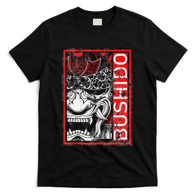 Japanese Samurai Bushido Oni Mask T-Shirt