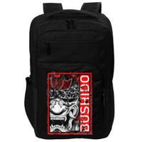 Japanese Samurai Bushido Oni Mask Impact Tech Backpack