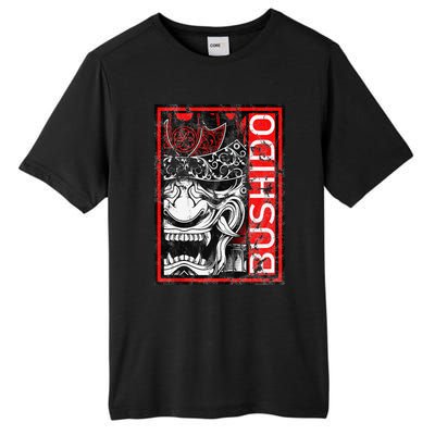 Japanese Samurai Bushido Oni Mask Tall Fusion ChromaSoft Performance T-Shirt