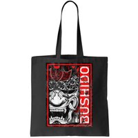 Japanese Samurai Bushido Oni Mask Tote Bag