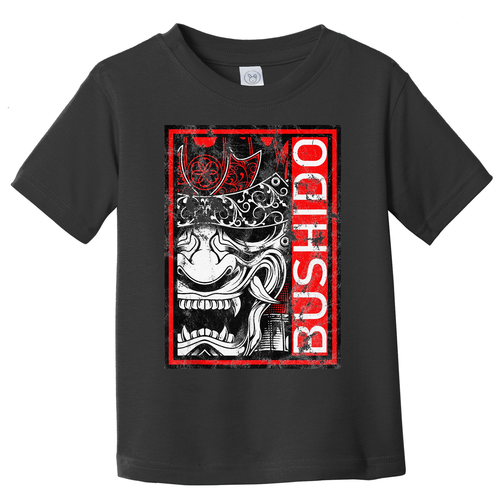 Japanese Samurai Bushido Oni Mask Toddler T-Shirt