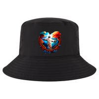 Jesus Surrounded By Nature Cool Comfort Performance Bucket Hat