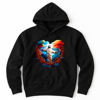 Jesus Surrounded By Nature Hoodie