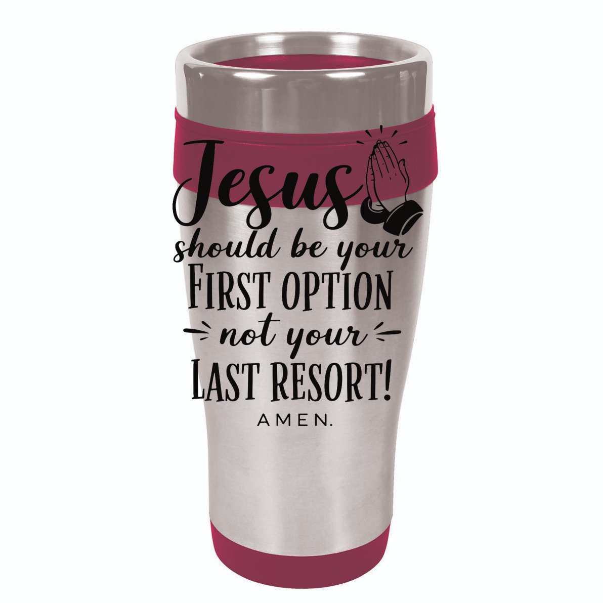 Jesus Should Be Your First Option Not Your Last Resort Tall T-Shirt