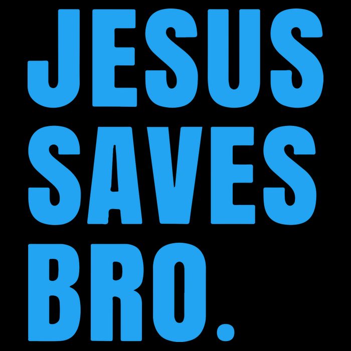 JESUS SAVES BRO Cooling Performance Crew T-Shirt