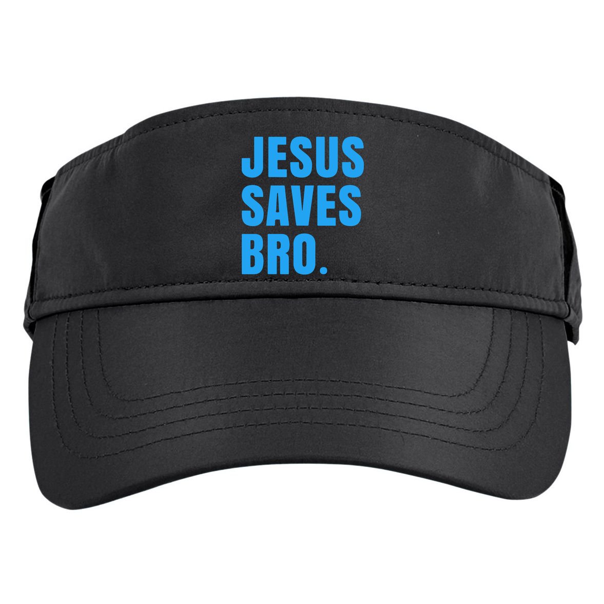 JESUS SAVES BRO Adult Drive Performance Visor