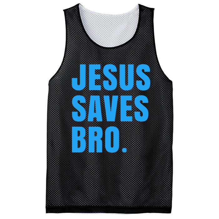 JESUS SAVES BRO Mesh Reversible Basketball Jersey Tank