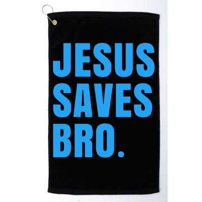 JESUS SAVES BRO Golf Towel
