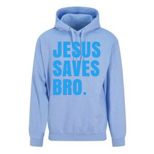 JESUS SAVES BRO Unisex Surf Hoodie