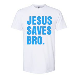 JESUS SAVES BRO Softstyle CVC T-Shirt