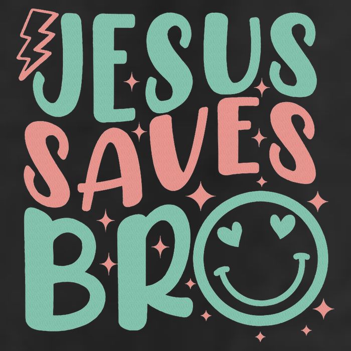 Jesus Saves Bro Retro Christian Religious Hat