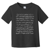 Johann Sebastian Bach Partita D Minor Chaconne Solo Violin Toddler T-Shirt