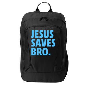 Jesus Saves Bro City Backpack