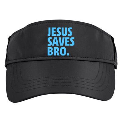 Jesus Saves Bro Adult Drive Performance Visor