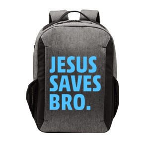 Jesus Saves Bro Vector Backpack