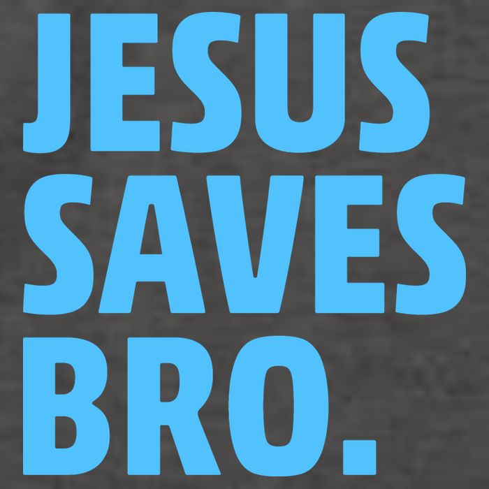 Jesus Saves Bro Vector Backpack