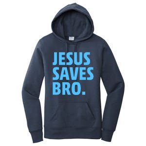 Jesus Saves Bro Women's Pullover Hoodie