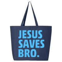 Jesus Saves Bro 25L Jumbo Tote