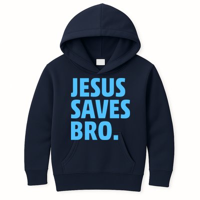 Jesus Saves Bro Kids Hoodie